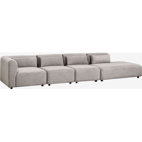 SKLUM 4-teiliges modulares Ecksofa Fogler mit rechter Chaiselongue                                   