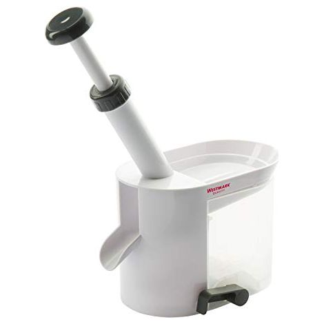 Westmark 40302260 Snocciolatore per Ciliegie con Ventosa in Plastica e Acciaio Inox colore Bianco (1/4)