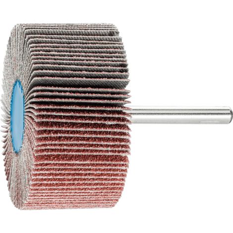 PFERD Korund Fächerschleifer F Ø 60x30mm Schaft-Ø 6 mm A60 für Feinschliff und Finish (1) (1/4)