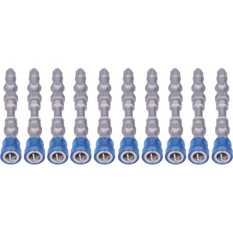 10 pièces embouts magnétiques double tête 1/4 pouce pour visseuse électrique et tournevis (1/5)