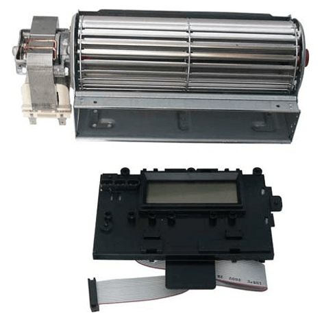 CARTE AFFICHEUR + MOTEUR VENTILATION POUR FOUR BRANDT - 76X5906