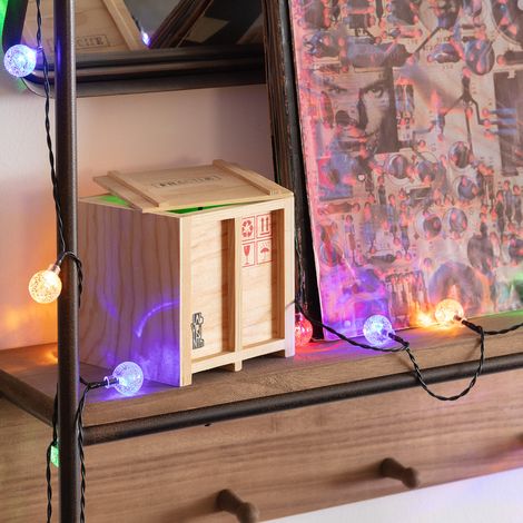 Guirlande LED Extérieure Solaire 30 Boules 5m RGB (1/5)
