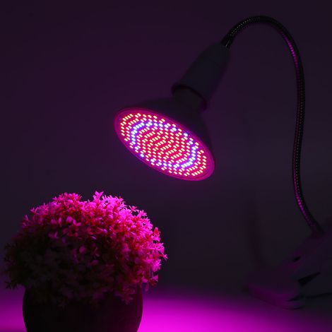 200-LED-Pflanzenleuchte, einflammig, für Garten und Gewächshaus, 85–265 V (1/5)