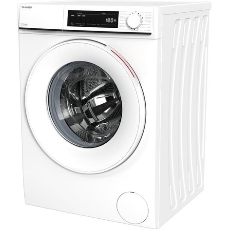 Sharp Lavatrice Frontale 8 Kg 1400 RPM Classe A Wi-Fi Steam Inverter Bianco