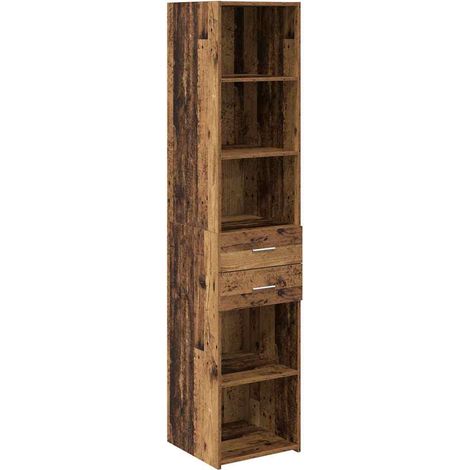 Maison Exclusive - Alacena Madera Vieja 40 x 42,5 x 185 cm Madera