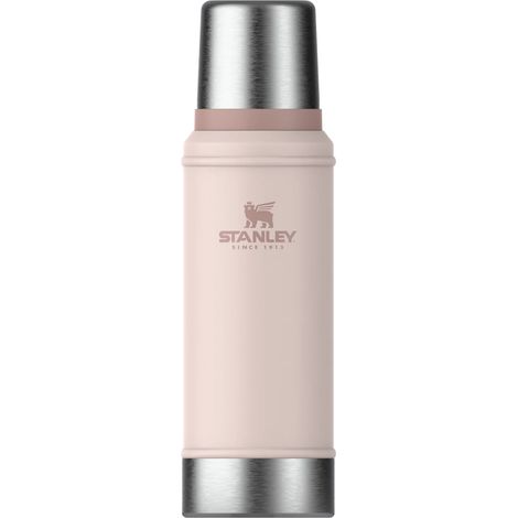 Stanley Classic Legendary Thermos 0.75L - Mantiene la Temperatura 20 Ore (Caldo/Freddo) - Borraccia Termica 750 ml - Senza BPA - Bottiglia Termica - Borraccia Acciaio Inox - Termos - Rose Quartz (1/2)