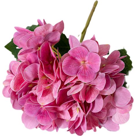 Hydrangea Artificielle - Branche Fausse Fleur Soie 46,5 cm - Décoration Intérieure Extérieure - 1 Pièce (1/5)