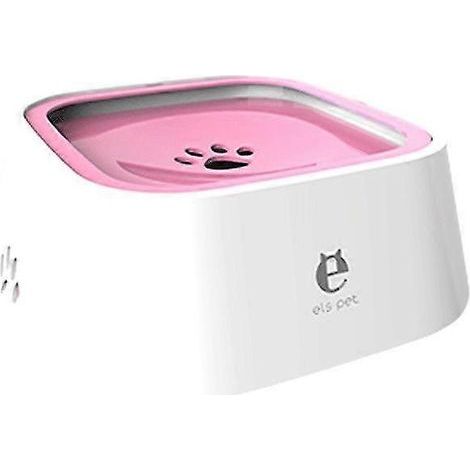 Fontaine à eau pour animaux. gamelle pour chien. anti-éclaboussures. peut contenir de l'eau (1/5)