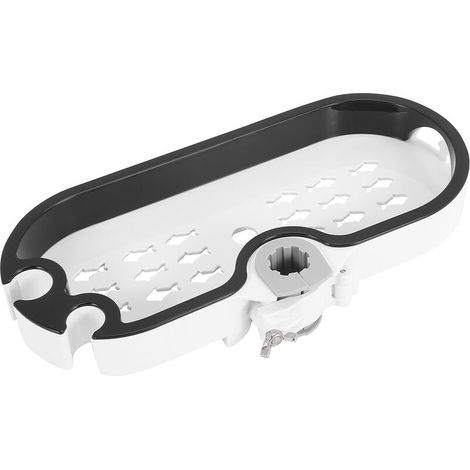 Étagère murale multifonctionnelle sans perçage pour douche, salle de bain, WC et baignoire. Organisateur de salle de bain et WC.-AquaForge (1/5)