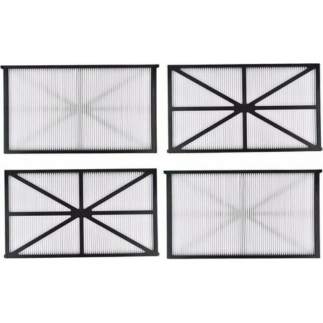 4 pièces RCX70101 Kit de Recharge de Cartouche pour filtration de l'eau pour Hayward Robotic AquaVaC TigerShark SharkVac pour Maytronics aspirateurs de Piscine (1/4)