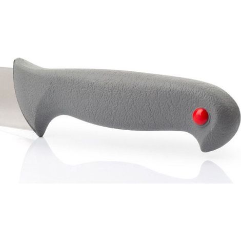 Couteau de boucher - - Colour Prof - Lame 18cm - Acier inoxydable NITRUM - Manche ergonomique