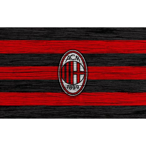 Papier peint panoramique Foot / Football - ACM - AC Milan - 195 cm x 122 cm (1/2)