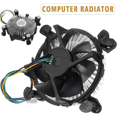 Desktop CPU cooling fan, compatible with 1156/1155/775 processors