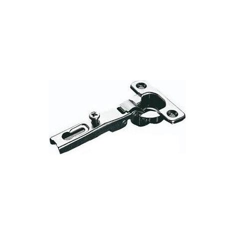 Cerniera a scatto per antine in legno e pensili box 26 mm con basetta inclusa dimensione disponibile: collo basso