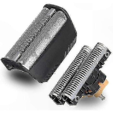 Ersatzklinge und elektrischer Rasiererkopf Serie 3, kompatibel mit 330s 199s 197S-1 195S-1 4845 4745 5743, Ersatzset für Trimmer und Scherkopf, Edelstahl, Präzisionsschnitt, für den Heimgebrauch. (1/5)