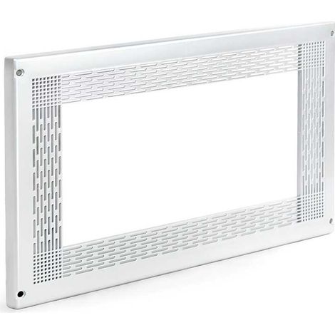 Cadre et tapis de protection pour micro-ondes 60x40  Couleur: Blanc