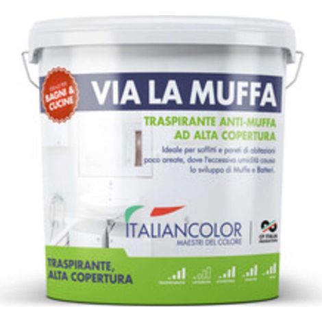 IDROPITTURA TRASPIRANTE VIALAMUFFA 10L