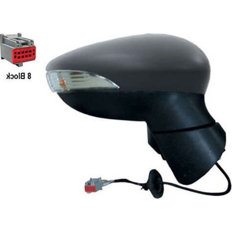 Rétroviseur électrique droit à peindre Ford Fiesta MK6 phase 1 2008-2012