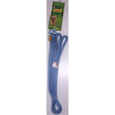 Leash 120cm Light blue nylon - Friskies Purina