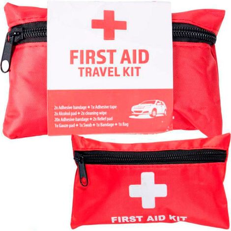 Trousse De Premiers Secours De Voyage De 33 Pièces