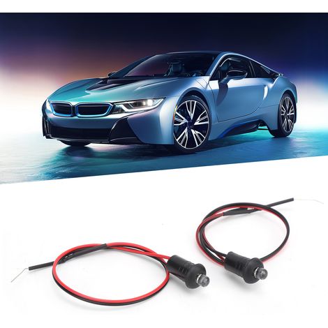 2 pièces Lampe LED Fausse Alarme Lumière Bleue Anti‑Vol Universelle 12V pour Camping‑Cars Motos Sécurité Maison (1/5)