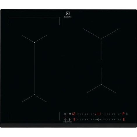 Electrolux EIL63443 plaque de cuisson induction noire 59 cm (1/2)