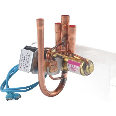 Accessoire d'entretien et de maintenance pour climatisation et réfrigération : vanne d'inversion à quatre voies (1P) (1/5)