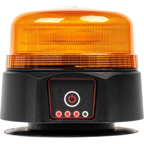 Indicatore luminoso di avvertimento a LED wireless R65 R10 12V 24V amio-03931 (1/5)