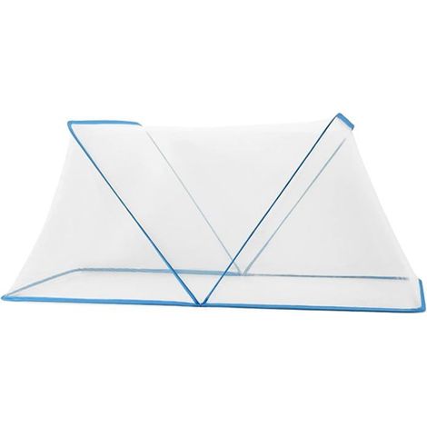 Tente Moustiquaire Pliable 190x80x80 cm - Portable Sans Installation Respirante Lavable Pour Lit Cour Jardin Camping (1/5)