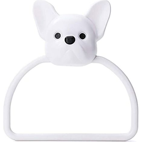 Cartoon-Handtuchringe, Badezimmer-Handtuchhalter mit Saugnapf, Gepäckträger aus Kunststoff für Kinder, geeignet für Hotelküchen mit einer starken Breite von 14,5 cm (1/5)