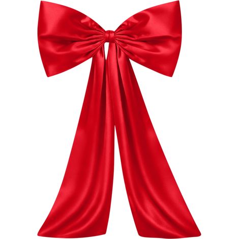 Nœud Décoratif Pour Arbre De Noël - Velours Polyester 110 x 40 cm - Pour Arbre De Noël, Couronne D'Automne, Mariage Et Fête - 1 Pièce (1/5)
