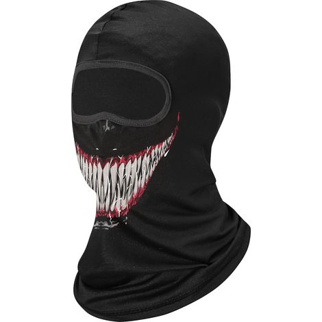 Vollgesichtsmaske für Damen und Herren – 2-teiliger Sonnenschutz – Atmungsaktive Maske zum Skifahren und Motorradfahren – Für Halloween, Rollenspiele und Sport (1/5)