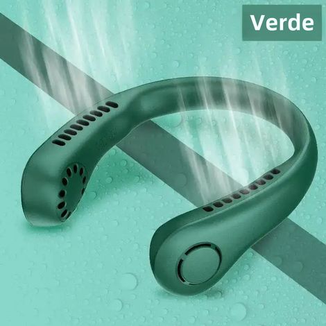 Ventilateur de cou portable Supmango - Mini ventilateur électrique silencieux rechargeable par USB (1/4)