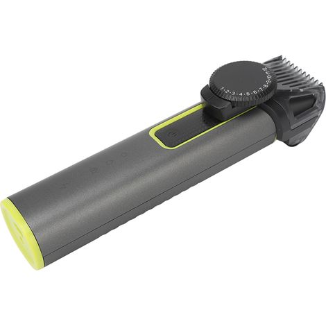 Tondeuse à barbe électrique 4 en 1 rechargeable par USB, réglable, étanche IPX7, tondeuse professionnelle pour les poils du nez (1/5)