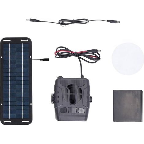 Appareil de chauffage solaire automobile - Chauffage solaire automobile - Chauffage à air automobile - Chauffage portable d'hiver - Chauffage de voiture portable pour l'hiver