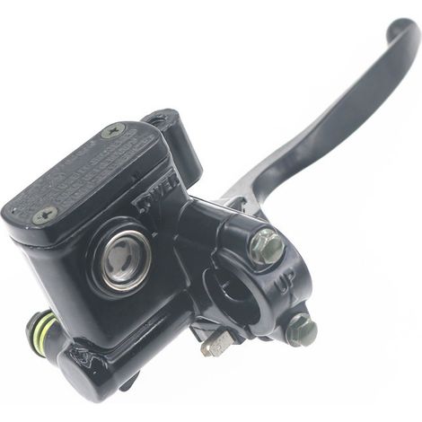 Pompe hydraulique HOMAG GY6-125 pour scooters et motos électriques : ensemble de pompe supérieure de frein avant, pompe de frein à disque (1/5)