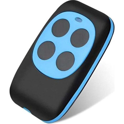 Telecommande Universelle Portail télécommande garage Code Fixe Bip Portail Universelle Sans Fil Compatible 4 Boutons Touches Copieuse pour Porte de Garage et Voiture-Crezuo (1/4)
