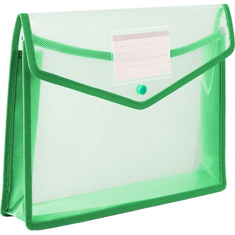 Bolsas para documentos, reforzadas con cordón elástico de alta resistencia y laterales de tela, diseño elegante y sencillo (paquete de 5).