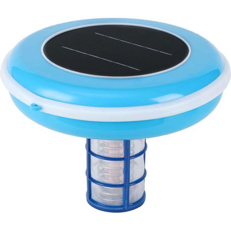 Solar pool ionizer, automatic copper ion pool cleaner, capacity up to 35,000 gallons, pool fountain cleaning equipment, water purifier for cleaning