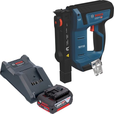 Chiodatrice a batteria Bosch GTH 18V-14 18 V 10,6 x 6 - 14 mm Brushless + 1x batteria da 4,0 Ah + caricabatterie (1/5)