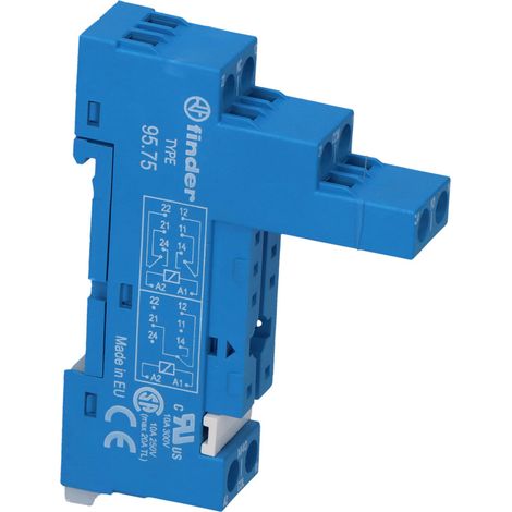 ZOCALO RELE FINDER CARRIL DIN Y Panel Series 40.51, 40.52, 40.61