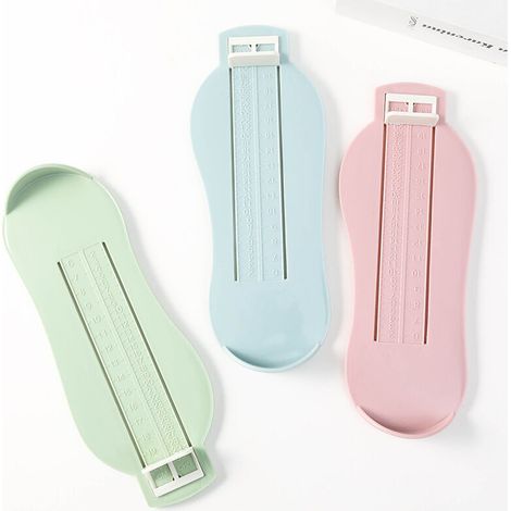 bâton de mesure pour enfants - Pied mètre pour enfants - mesure les pieds de vos enfants Vert