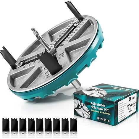 Adjustable Wood Hole Saw 45-130 mm (1/5)