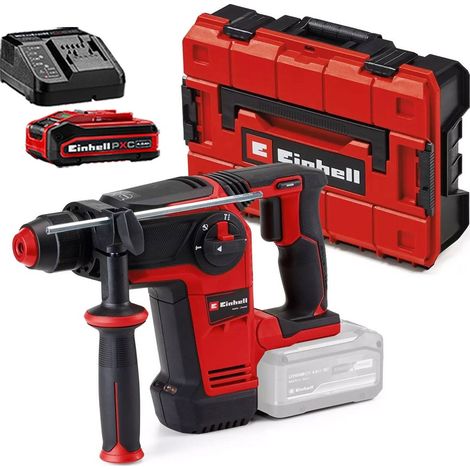 Einhell Professional 18v Cordless Brushless SDS Hammer Drill 26mm + 4AH Kit (1/5)