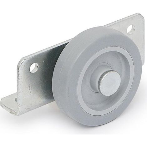 Q&Q rueda ø50 g/gris gori c/sop.angular zincado , 0UNIDADES