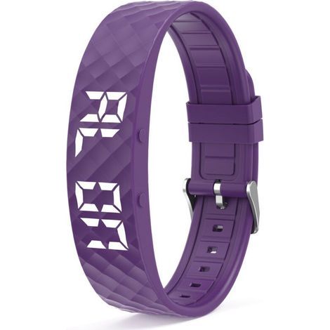Réveil Vibrant en Silicone avec minuteur Silencieux avec jusqu'à 8 alarmes personnelles pour malentendants, sourds, dormeurs Lourds (1/5)
