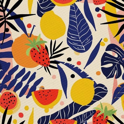 Tissus décoratifs d'extérieur Oxford - Motif Été DX8924 (1/5)