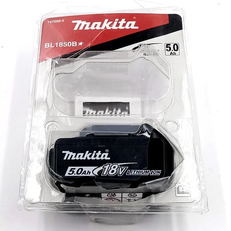 BATTERIA MAKITA 18V LITIO 5,0 AH (BL1850B) -OFFERTA (1/2)