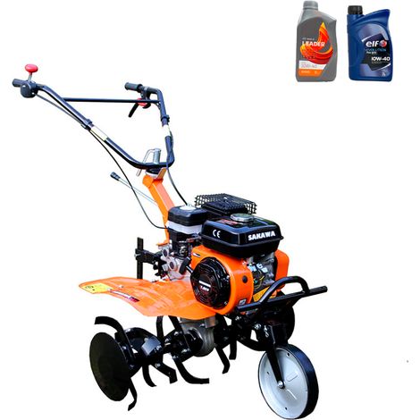 Motozappa 1G72 avviamento manuale 7.5 CV 3 velocità + Kit olio