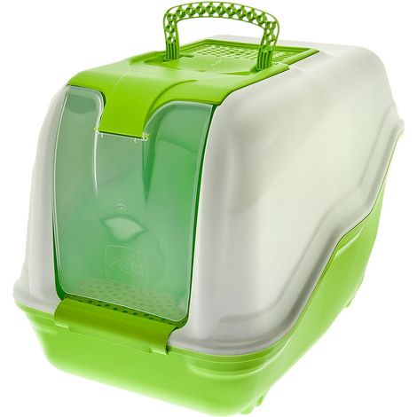 Litière pour chat extra large, fermée et filtrée